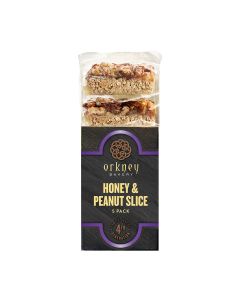 Orkney Bakery - Honey & Peanut Slice - 15 x 230g