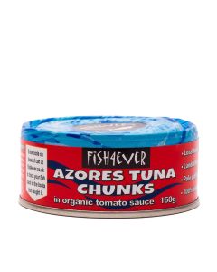 Fish4ever - Azores Skipjack Tuna Chunks In Organic Tomato Sauce  - 15 x 160g