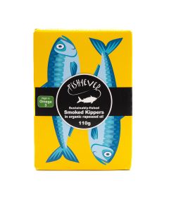 Fish4ever - Smoked Kippers in Organic Rapeseed Oil - 12 x 110g