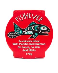Fish4ever - Wild Pacific Red Salmon (Filleted) - 12 x 170g