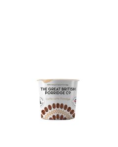 Great British Porridge Co, The - Caffè Latte Porridge Pot - 8x60g