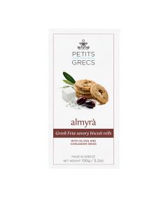 Petits Grecs - Almyra Savoury Biscuits with Olives & Coriander Seeds - 8 x 150g