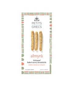 Petits Grecs - Almyra Savoury Breadsticks with Mediterranean Herbs & Tomato - 8 x 120g