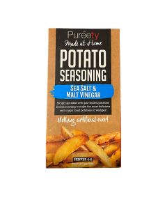 Pureety - Sea Salt & Vinegar Potato Seasoning - 9 x 40g