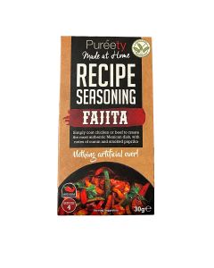 Pureety - Fajita Recipe Seasoning - 9 x 30g