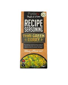 Pureety - Thai Green Curry Recipe Seasoning - 9 x 50g