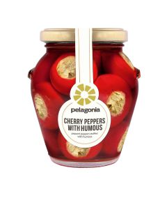 Pelagonia - Cherry Peppers with Humous - 6 x 280g