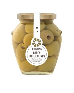 Pelagonia -Pitted Green Olives - 6x300g