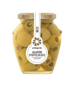 Pelagonia - Jalapeno Stuffed Olives - 6x300g