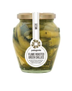 Pelagonia - Flame Roasted Green Chillies - 6 x 300g