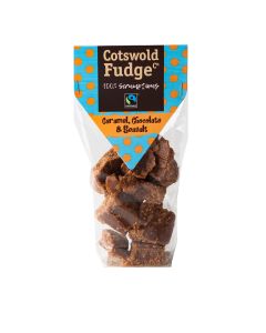 Cotswold Fudge Co - Chocolate, Caramel & Seasalt Fudge - 12 x 150g