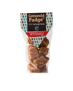 Cotswold Fudge Co - Fairtrade Whisky Fudge - 12 x 150g
