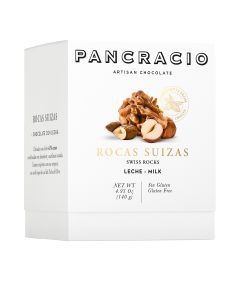 Pancracio - Swiss Nut Milk Chocolate Clusters Box - 8 x 140g