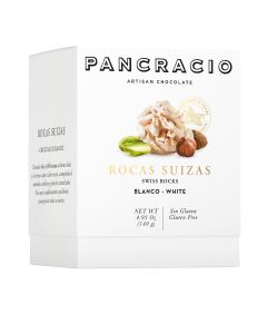 Pancracio - Swiss Nut White Chocolate Clusters Box - 8 x 140g