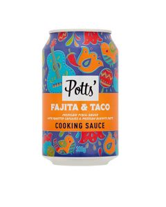 Potts - Mexican Fajita Sauce - 8 x 330g