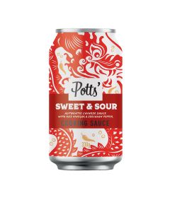 Potts - Sweet and Sour Sauce with Szechuan Pepper in a Can - 8 x 330g