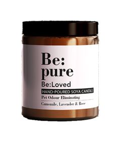 Be:Loved Pet Products - Be:Pure Pet Odour Eliminating Candle - 6 x 180g