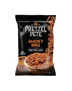 Pretzel Pete - Smoky BBQ Pretzel Mix - 8 x 160g