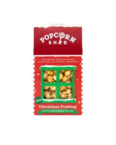 Popcorn Shed - Christmas Pudding Popcorn Shed - 10 x 80g