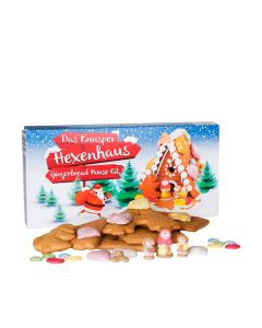 Pertzborn - Gingerbread House Kit (inc. Gingerbread Pieces, Sugar Figures & Decorations & Gingerbread Biscuits) - 8 x 530g