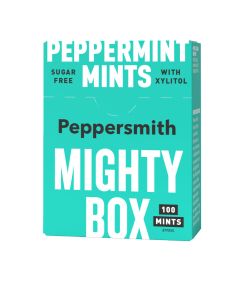 Peppersmith - Mighty Box Peppermint Sugar free Mints - 18 x 60g