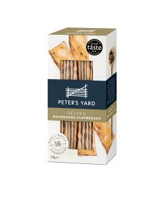 Peter's Yard - Seeded Sourdough Flatbread - 6 x 135g