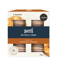 Peter's Yard - Original Sourdough Cracker Twin Pack - 4 x 180g