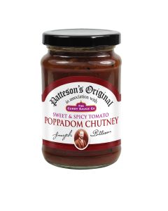 Patteson's Original - Sweet Spicy Tomato Poppadom Chutney - 6 x 280g