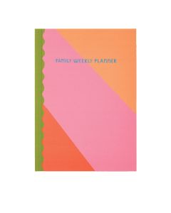 Raspberry Blossom - A5 Family Weekly Planner - 6 x 245g
