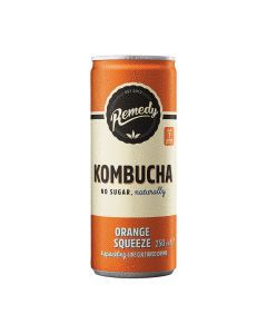 Remedy - Orange Squeeze Kombucha - 12 x 250ml