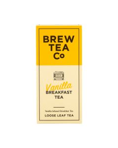 Brew Tea Co - Vanilla Twisted Breakfast Tea (Loose Leaf) - 6 x 113g