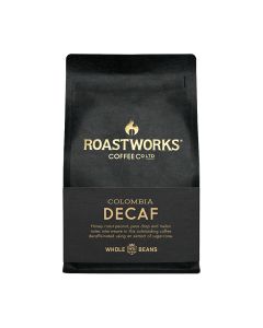 Roastworks Coffee Co. - Decaf Colombia Whole Bean Coffee - 6 x 200g