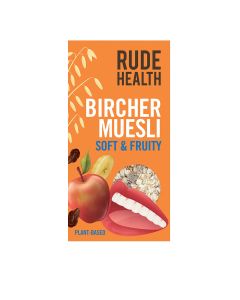 Rude Health  - Bircher- Soft & Fruity Muesli - 6 x 400g 
