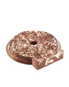 Rivoltini - Torta di Cioccolato 28 Slice Irish Cream Chocolate Cake - 1 x 4kg