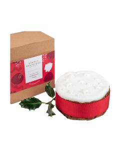 Simply Delicious Cake Co - Gift Box of 5" Top Iced Gluten Free Round Christmas Cake - 4 x 820g