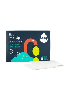 Seep - Eco Pop Up Sponges (2 Pack) - 15  x 25g