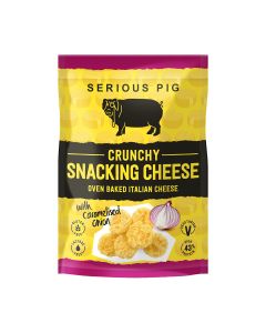 Serious Pig - Crunchy Snacking Cheese with Caramelised Onion - 24 x 24g