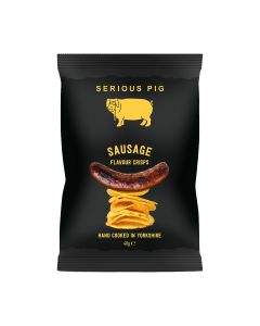 Serious Pig - Sausage flavour Crisps - 24 x 40g
