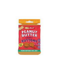 Superfoodio - Peanut & Jelly Peanut Butter Buttons - 15 x 20g