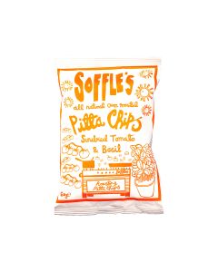 Soffle's - Sundried Tomato & Basil Pitta Chips - 15 x 60g
