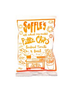 Soffle's - Sundried Tomato & Basil Pitta Chips - 9 x 165g