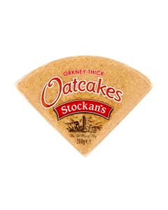 Stockan's Oatcakes - Thick Triangular Oatcakes - 24 x 200g