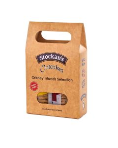 Stockan's Oatcakes - Orkney Islands Mini Oatcake Selection Box - 10 x 300g 
