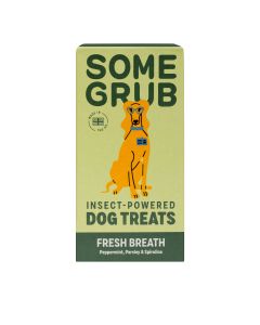 Some Grub - Insect Powered Dog Treats (Fresh Breath) - 12 x 75g