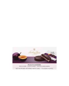 Anthon Berg  - Plum in Madeira Marzipan and Dark Chocolate - 12 x 220g