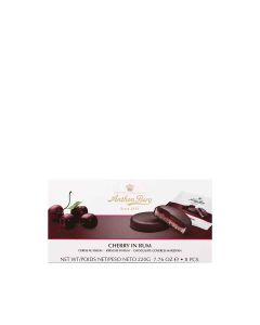 Anthon Berg  - Cherry in Rum Marzipan and Dark Chocolate - 12 x 220g