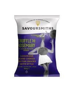 Savoursmiths - Truffle & Rosemary Flavour Potato Crisps - 12 x 150g