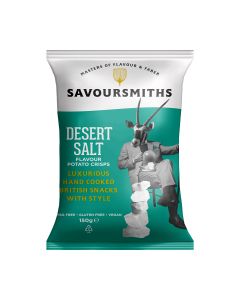 Savoursmiths - Desert Salt Flavour Potato Crisps - 12 x 150g