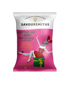 Savoursmiths - Christmas Ham with Umami Truffle Glaze Flavour Potato Crisps - 12 x 150g