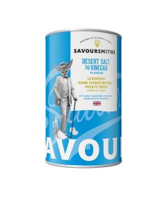 Savoursmiths - Desert Salt & Vinegar Flavour Potato Crisps in Tin - 12 x 100g